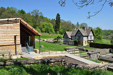 Chedworth from the Visitor Centre