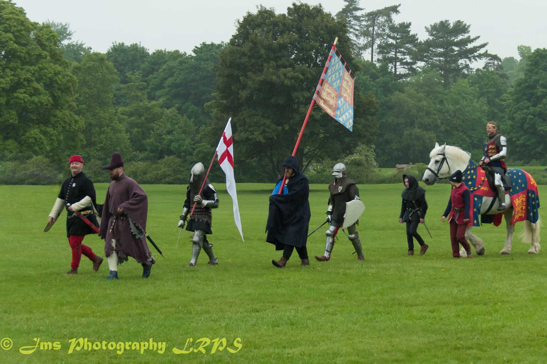 Plantagenet Medieval Society at the Plantagenet Re-enactment Weekend in Cirencester